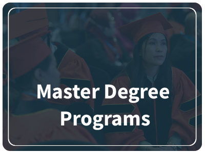 Master's Degree Programs